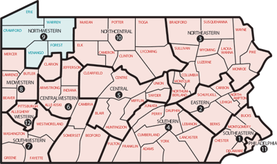 District 9 PA map