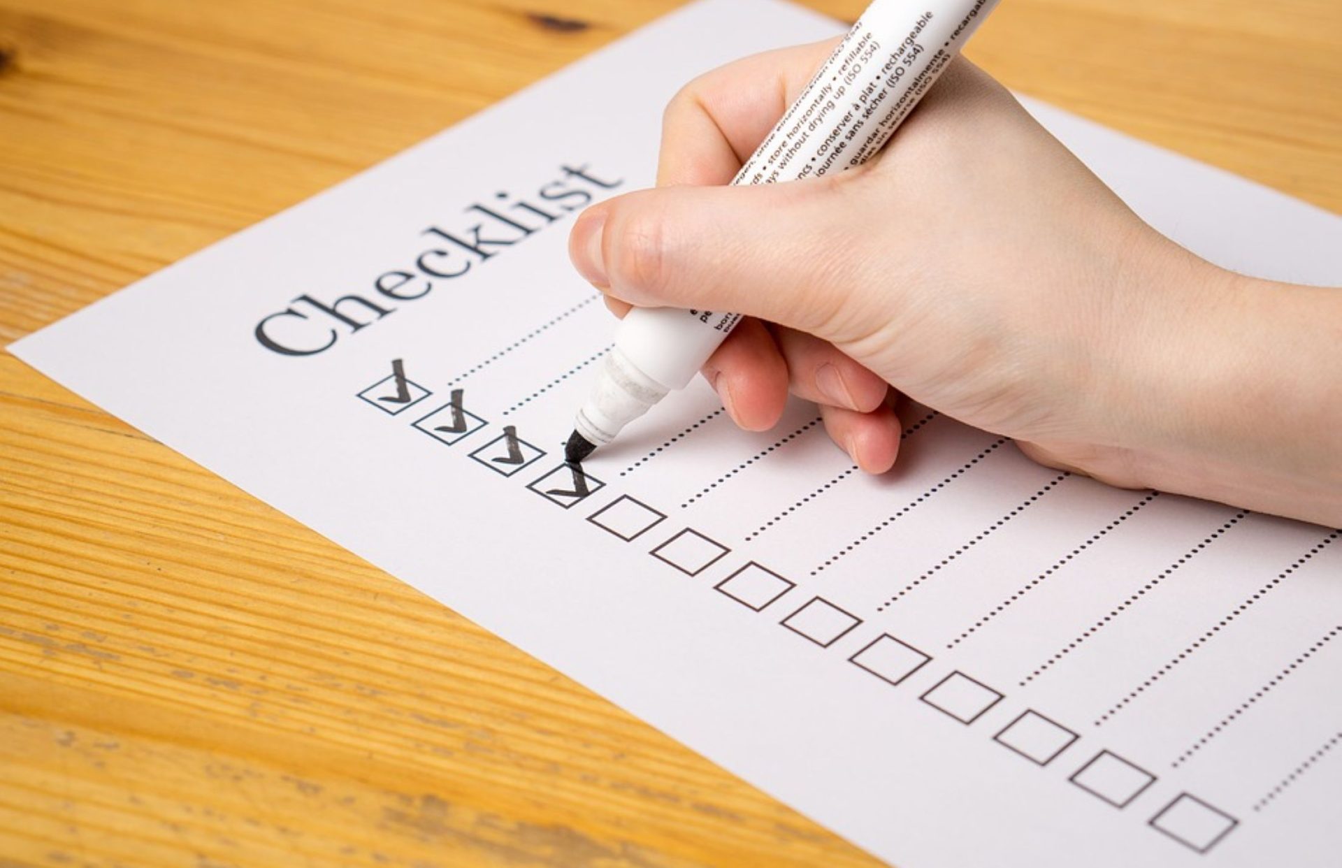 Checklist2